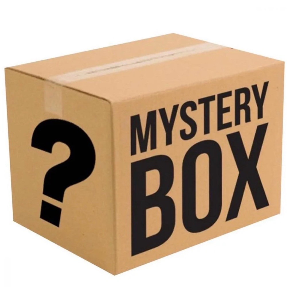 Mystery Box with Black Print